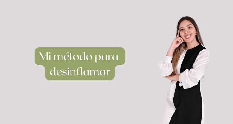 Mi método para desinflamar