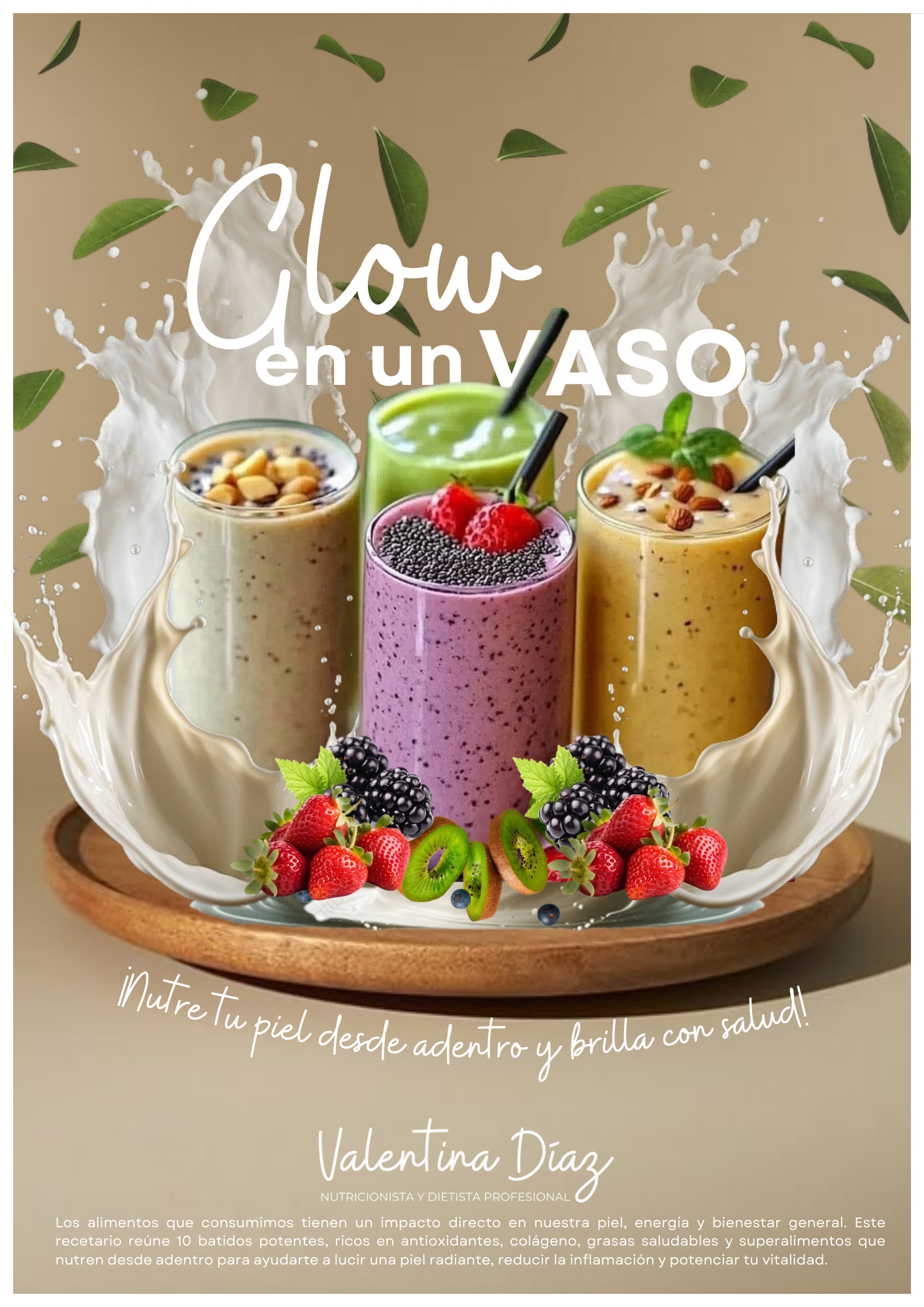 Glow en un vaso